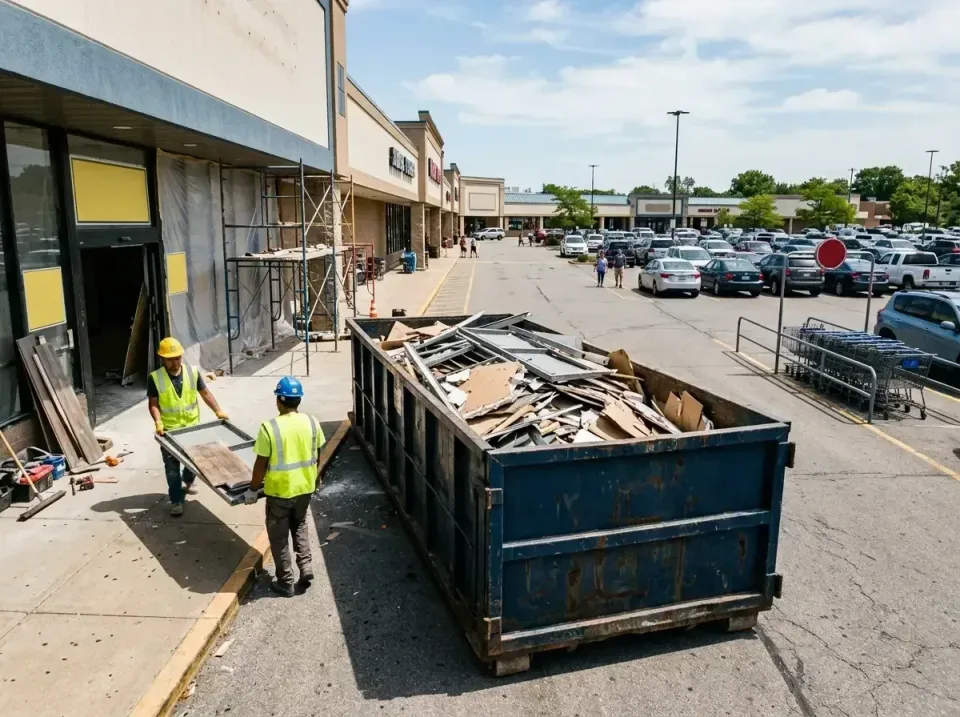 retail-store-renovation-debris-003 — frequently asked questions, Roll-off Dumpster Rentals in Oakbrook, KY